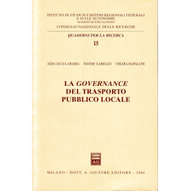 La governance del trasporto pubblico locale