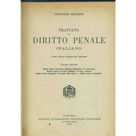 Trattato di diritto penale italiano. Vol. 7