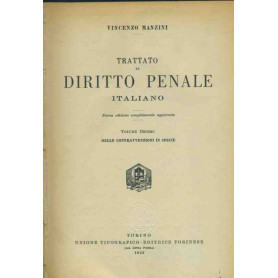 Trattato di diritto penale italiano. Volume 10