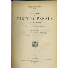 Trattato di diritto penale italiano. Volume 6