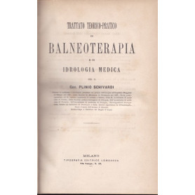 Trattato teorico-pratico di balneoterapia e di idrologia medica