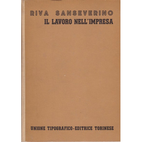 Il lavoro nell'impresa