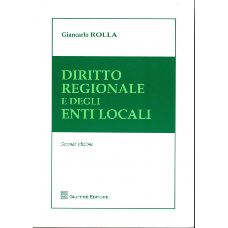 Diritto regionale e degli enti locali