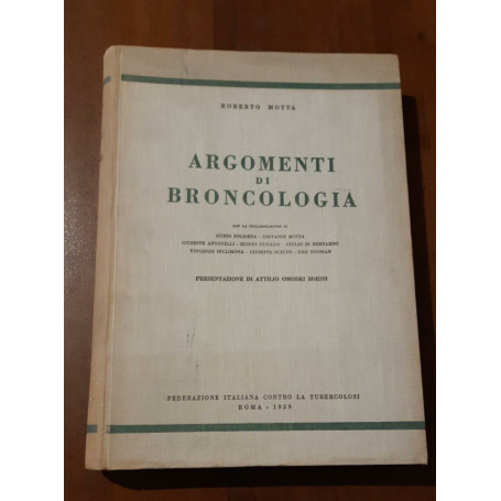 Argomenti di broncologia