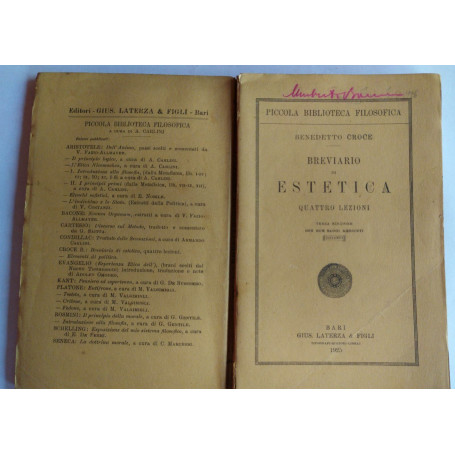 Breviario di estetica