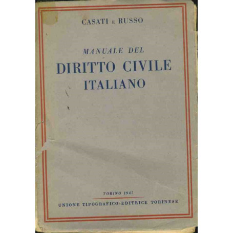Manuale di diritto civile italiano