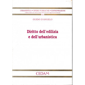 Diritto dell'edilizia e dell'urbanistica
