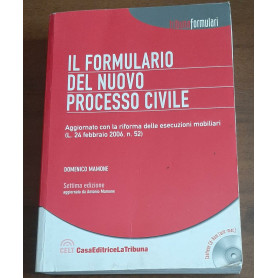 Il formulario del nuovo processo civile