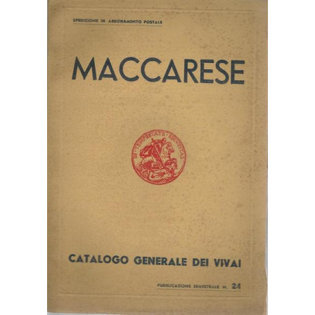 MACCARESE CATALOGO GENERALE DEI VIVAI
