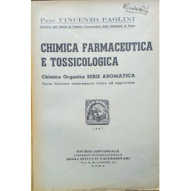 Chimica farmaceutica e tossicologia. Chimica organica. Serie aromatica