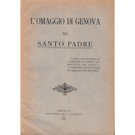 L'omaggio di Genova al Santo Padre