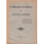 L'omaggio di Genova al Santo Padre