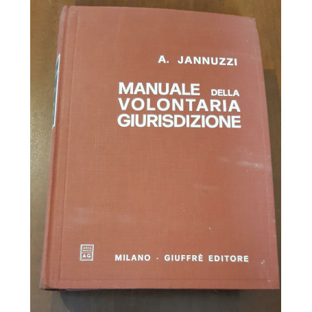 Manuale della volontaria giurisdizione
