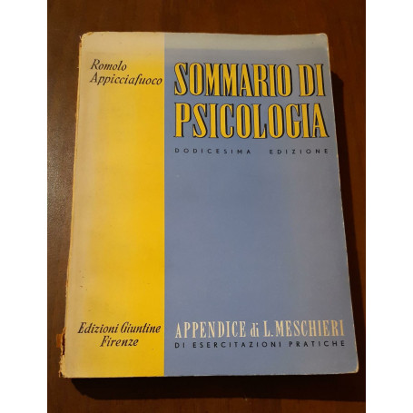 Sommario di psicologia