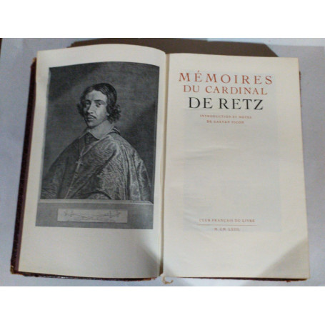 Memoires Du Cardinal De Retz