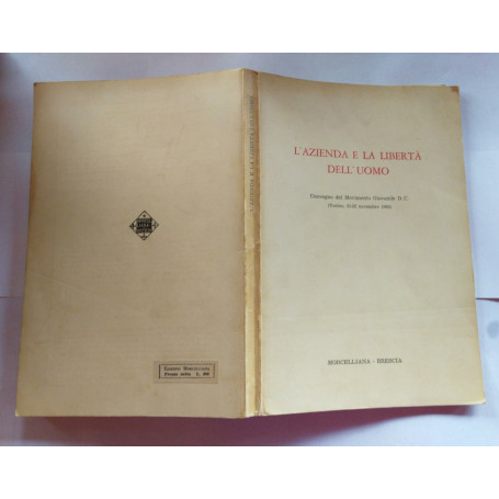 L'azienda e la liberta' dell'uomo